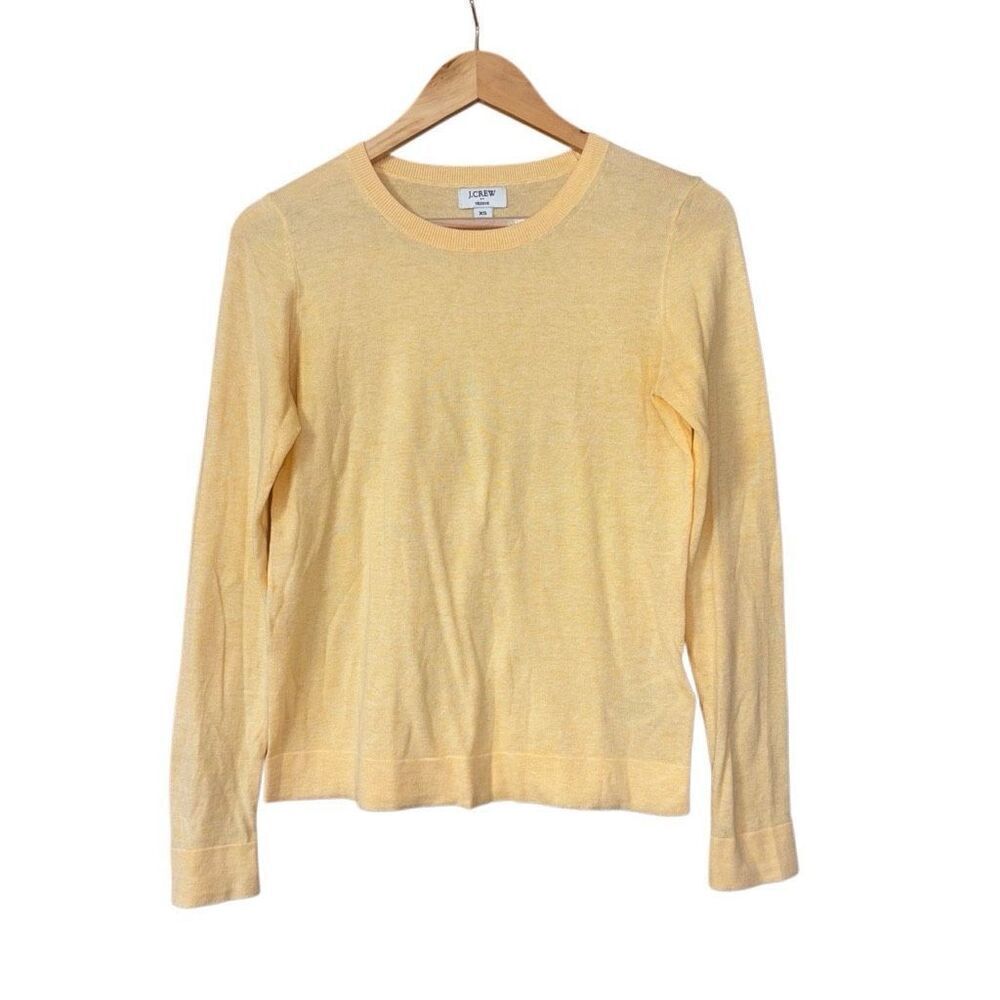 J. Crew factory Cotton Teddie sweater pullover crewneck